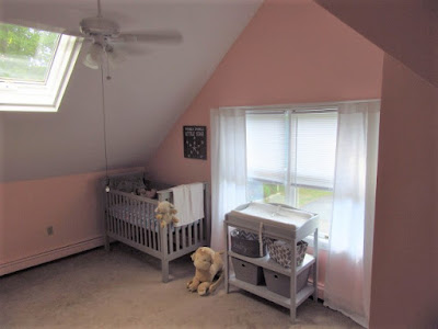 The finish paint job in nursery in Berkley, MA.