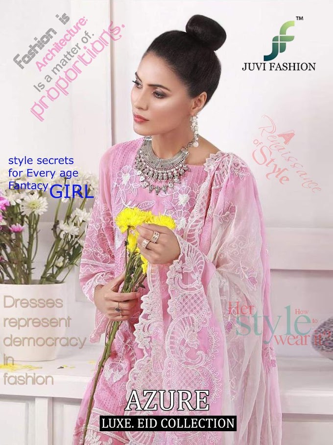 juvi fashion Azure pakistani suits Luxury Collection