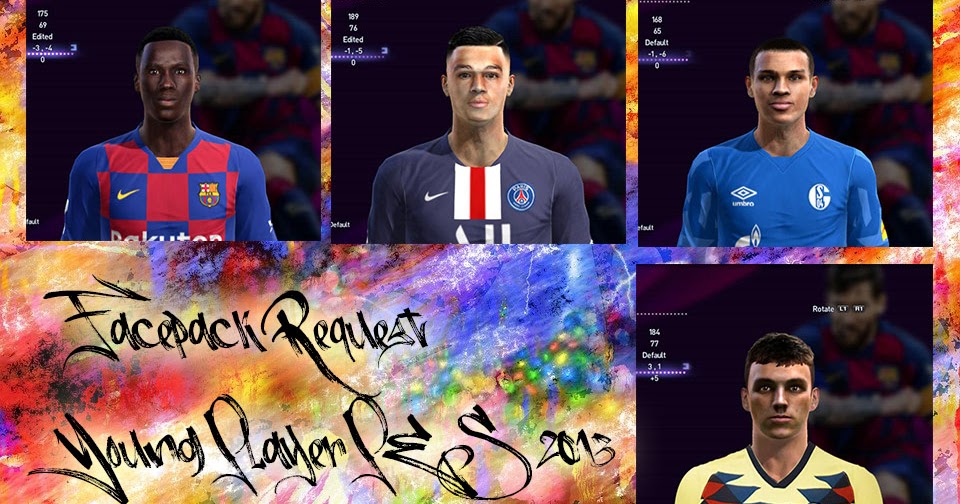 Facepack Request Young Player Pes 2013 By Nearfacemaker