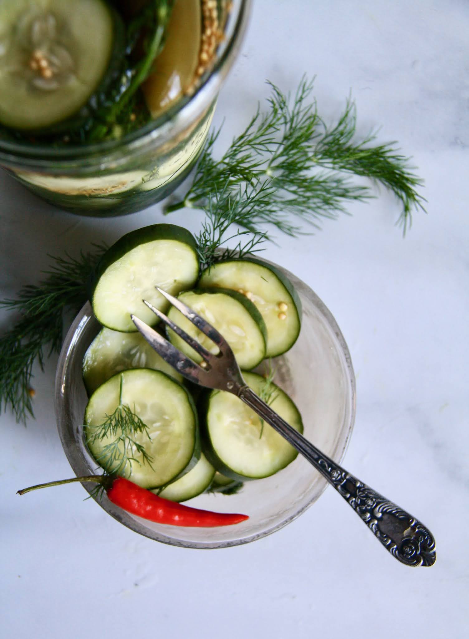 salted sugared spiced™ Cucumber Dill Pickles
