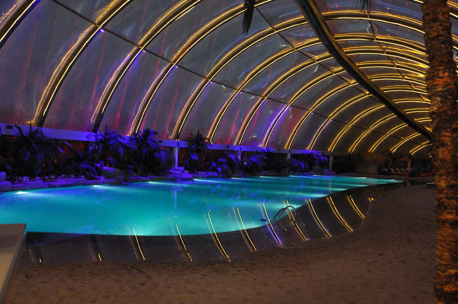 Lighting Design Post World's Biggest Tent Khan Shatyr has been Lit by