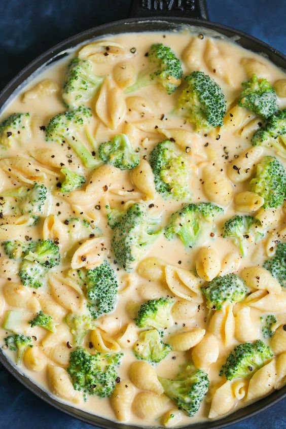 Creamy Broccoli Mac and Cheese Low Carb Soup Recipes Yummy For Family
