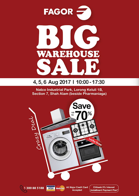 Fagor Malaysia Warehouse Sale Discount Offer Home Appliances