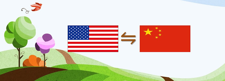 米国と中国の国旗