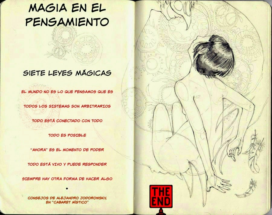 Magia En El Pensamiento: Compendio De Las Siete Leyes Mágicas De Alejandro Jodorowsky