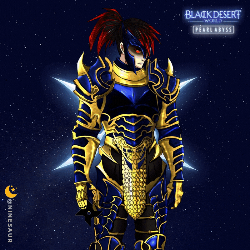 NINESAUR BLACK DESERT ONLINE NINJA ARCHER GUARD