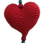 patron gratis corazon amigurumi | free pattern amigurumi heart