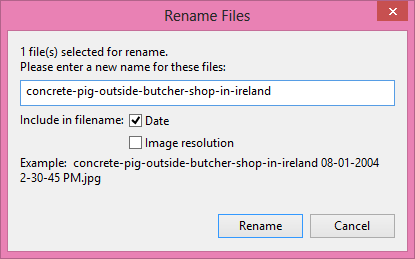 How to rename picture files in Picasa-desktop | Blogger-Hints-and-Tips