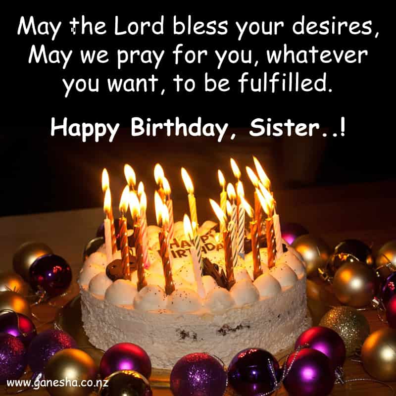 Happy Birthday Wishes for Sister