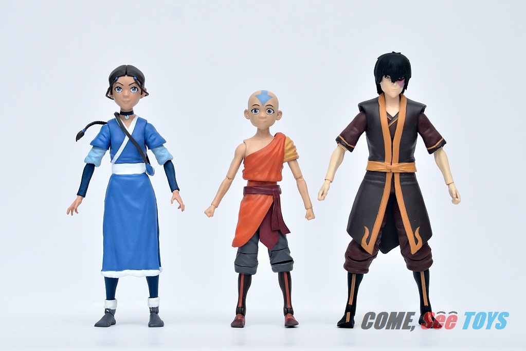 Come, See Toys: Diamond Select Toys Avatar: The Last Airbender Aang, Katara and Zuko
