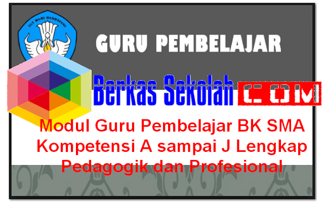Modul Guru Pembelajar BK SMA Kompetensi A sampai J Lengkap Pedagogik dan Profesional Download Modul Guru Pembelajar BK SMA Kompetensi A sampai J Lengkap Pedagogik dan Profesional