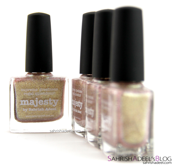 Picture Polish Nail Polishes in Peacock, Jealousy, Heavy Metal, Antique, Beige and Majesty