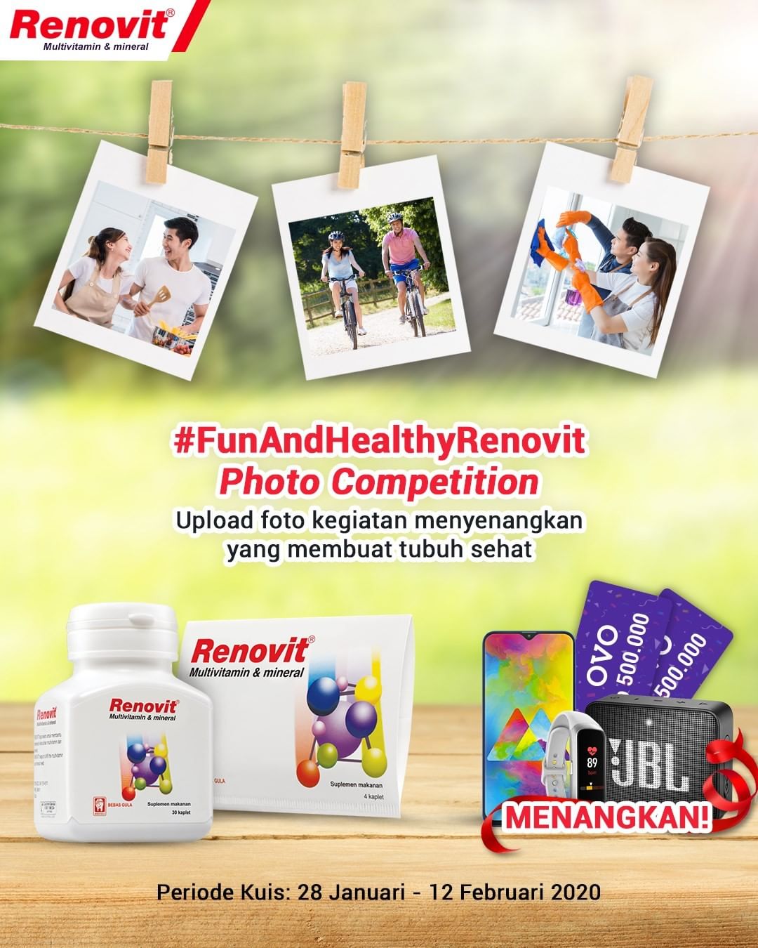FunAndHealthyRenovit Photo Competition 2020 lomba foto