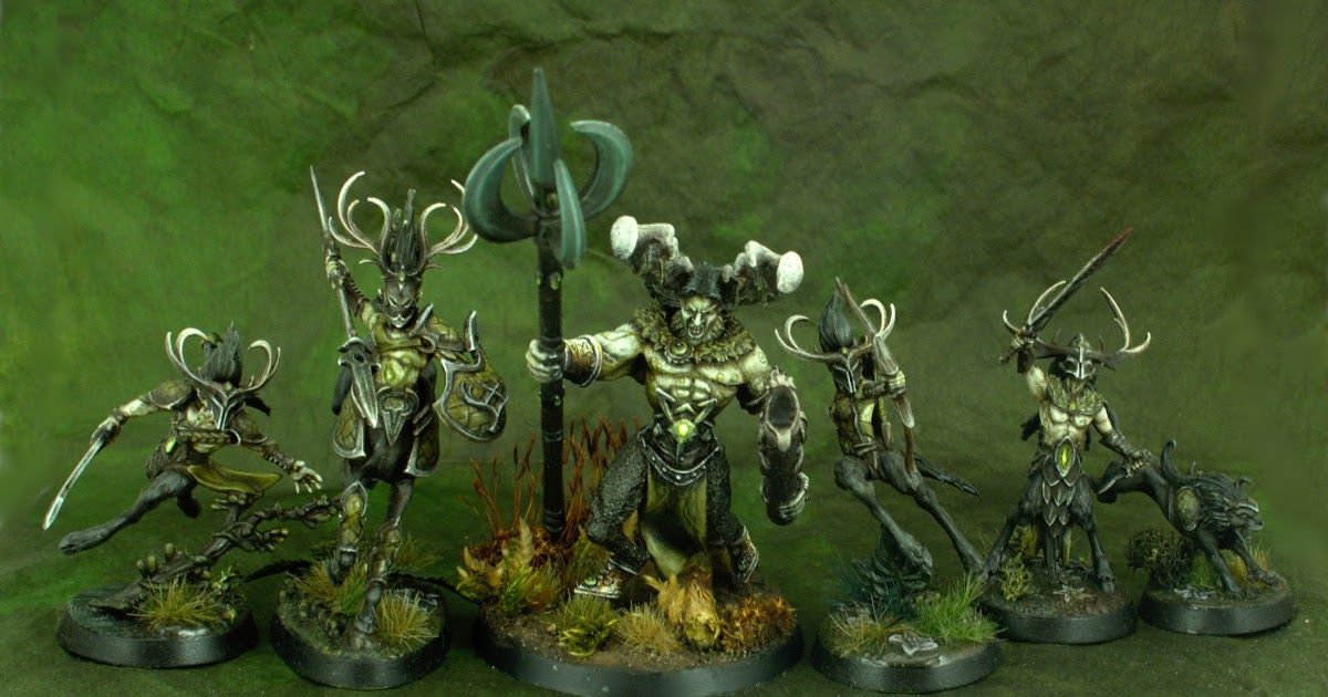 Gangs of Mordheim Grimdark Wood Elves Painting Tutorial