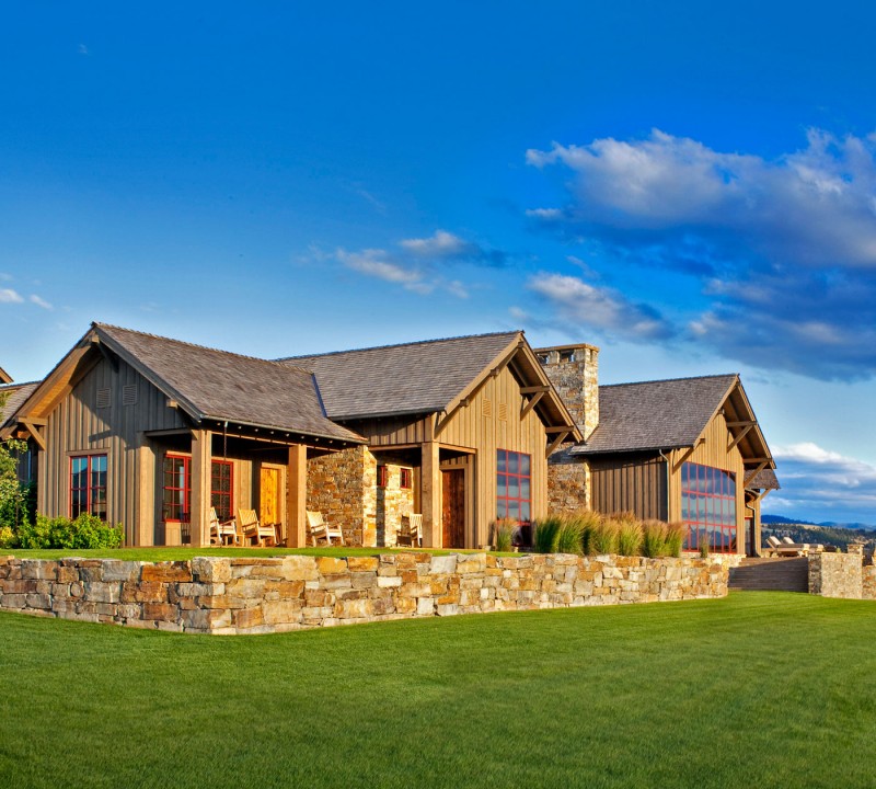 Un Faro de Ideas: CASA RUSTICA EN HAMILTON MONTANA