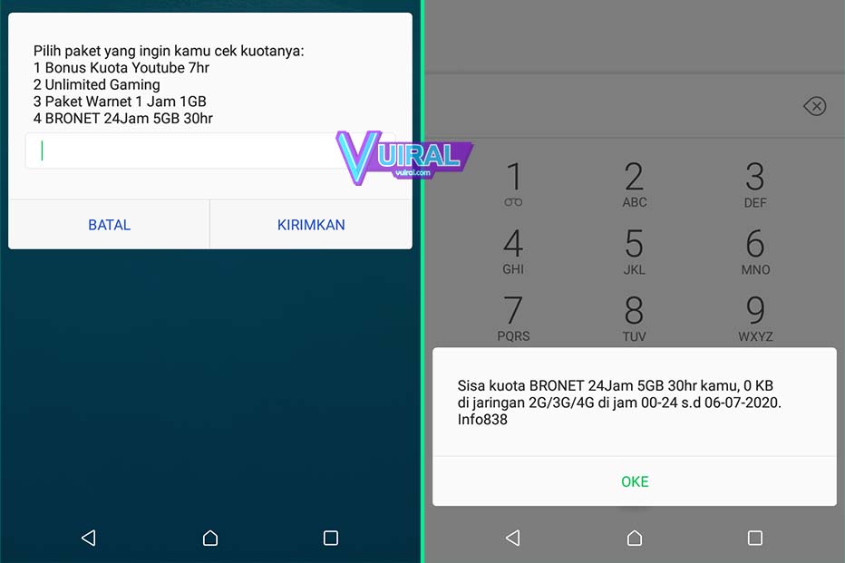 3 Cara Mengecek Paket Kuota Axis Internet Sms Telepon Vuiral