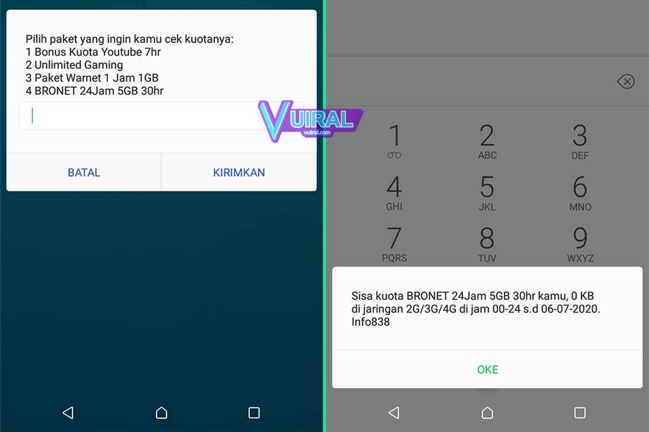 3 Cara Mengecek Paket Kuota Axis Internet Sms Telepon Vuiral