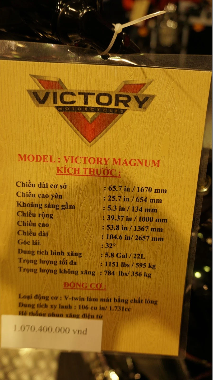 Victory Magnum