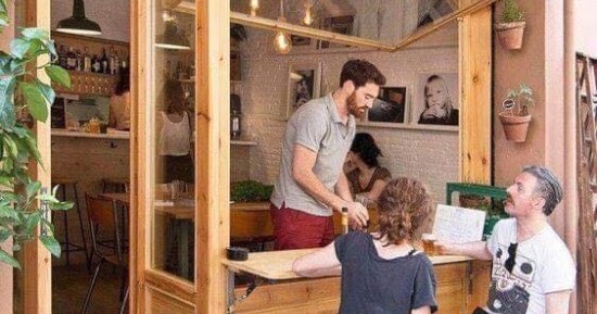 LINGKAR WARNA: 20 desain warung kopi sederhana pinggir jalan