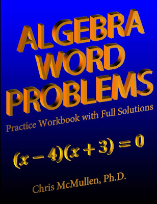 Algebra Word Problems Practice Workbook with Full Solution
