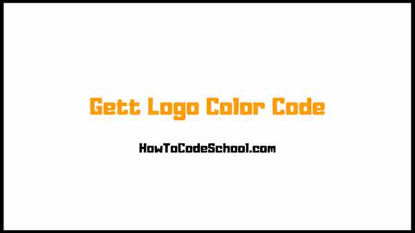 Gett Logo Color Code