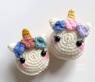 PATRON GRATIS MACARON UNICORNIO AMIGURUMI 39520