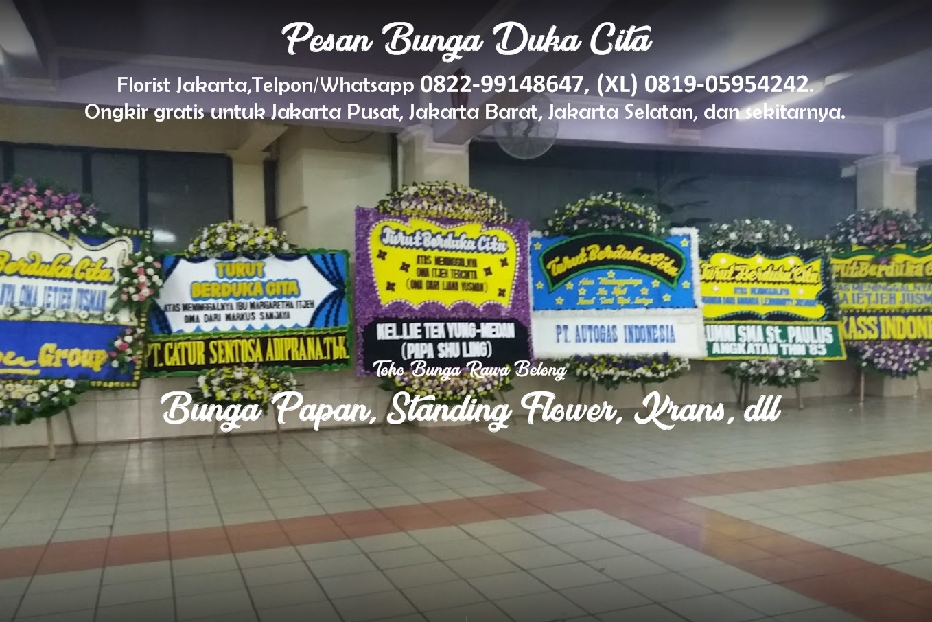 Toko Bunga DUKA  CITA Grand Heaven  Penjaringan Pluit  