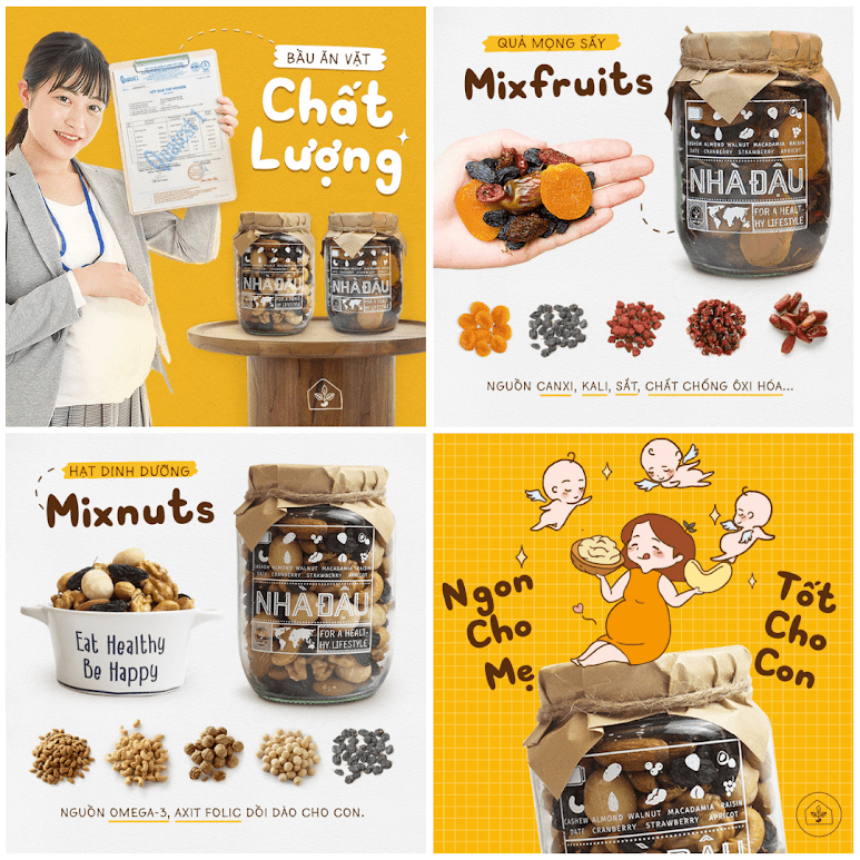 [A36] Gợi ý 5 loại hạt Mẹ Bầu thông thái ăn để Con khỏe mạnh