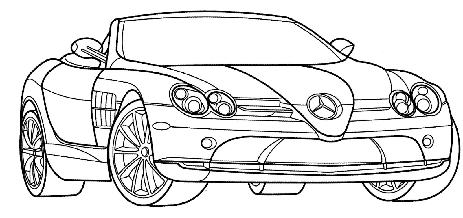 Coloring Pages For Kids Cars | Rainbow Coloring