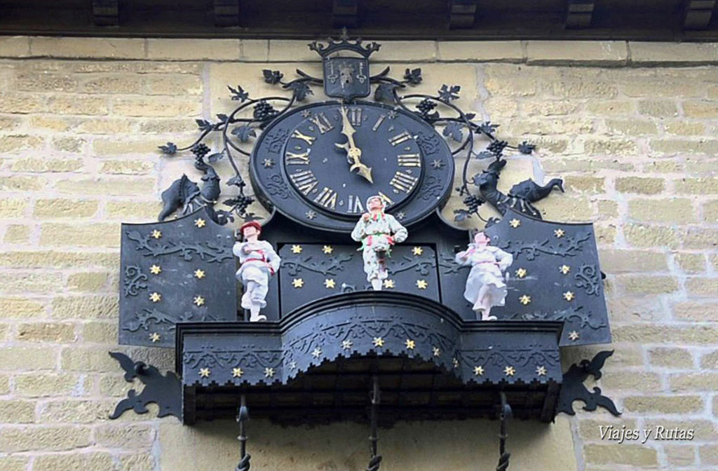 Reloj del ayuntamiento de Laguardia, Álava