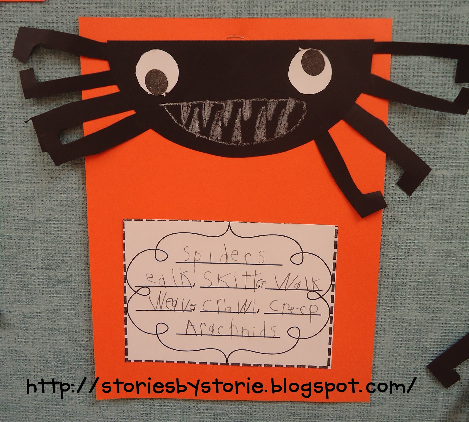 Spider Poem & Craft