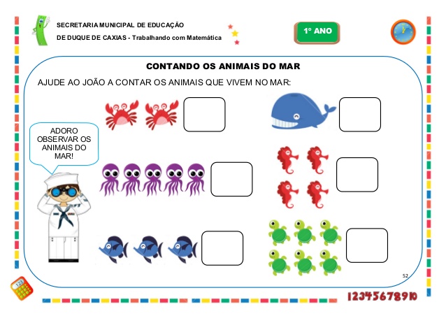 caderno de atividades matematica 1 ano fundamental