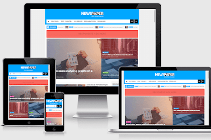 Newspaper - Responsive News Blogger Template