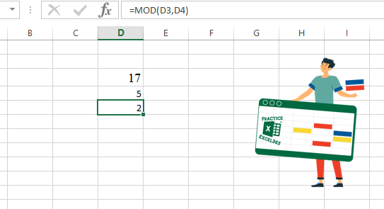 كيفية القيام بعملية القسمة في برنامج مايكروسوفت Excel