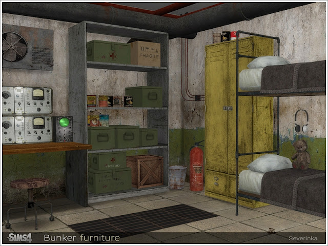 Постапокалипсис и разруха — наборы декора и объектов Sims 4 со ссылкой для скачивания