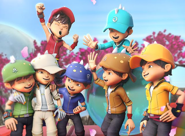 18 Contoh Gambar Mewarnai Boboiboy Terbaru