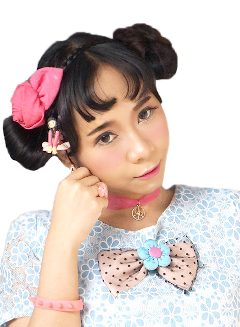 Beauty blogger Indonesia Raden Ayu kawaii japanese makeup