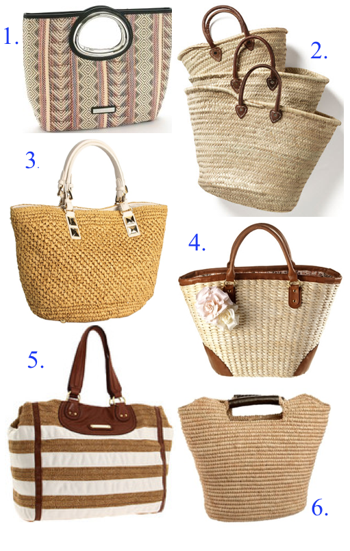 Vanilla & Lace Trend Straw Bags