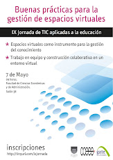 Afiche IX Jornada de TICs aplicadas a la educación para docentes de la FCEA