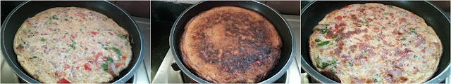 Spicy Masala Oats Omelette Recipe