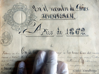 El curioso sello del Colegio Nacional de Escribanos de México de 1861. Noticias en tiempo real