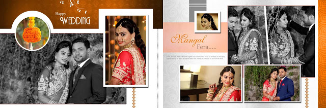Creative Indian Wedding Album Design