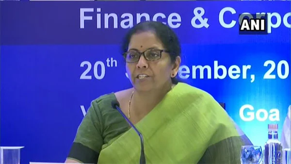 Nirmala Sitharaman press conference LIVE: Cos that announced a buyback before July 5 exempted from buyback tax, News, Politics, Business, GST, Press meet, Goa, National