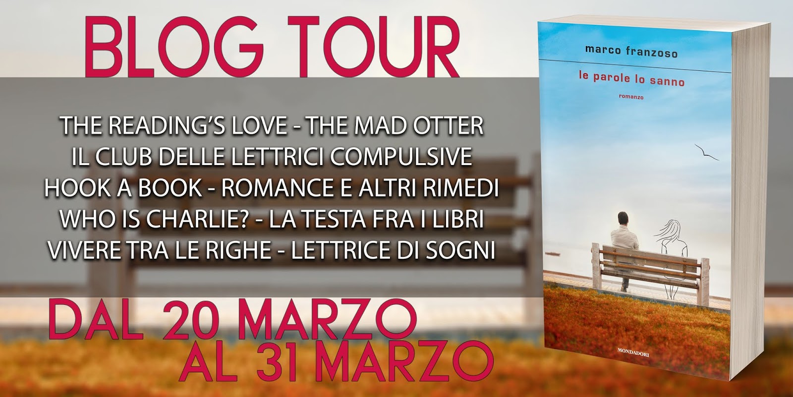 [BLOG TOUR] - "Le Parole Lo Sanno" di Marco Franzoso - Lettriceinfuga