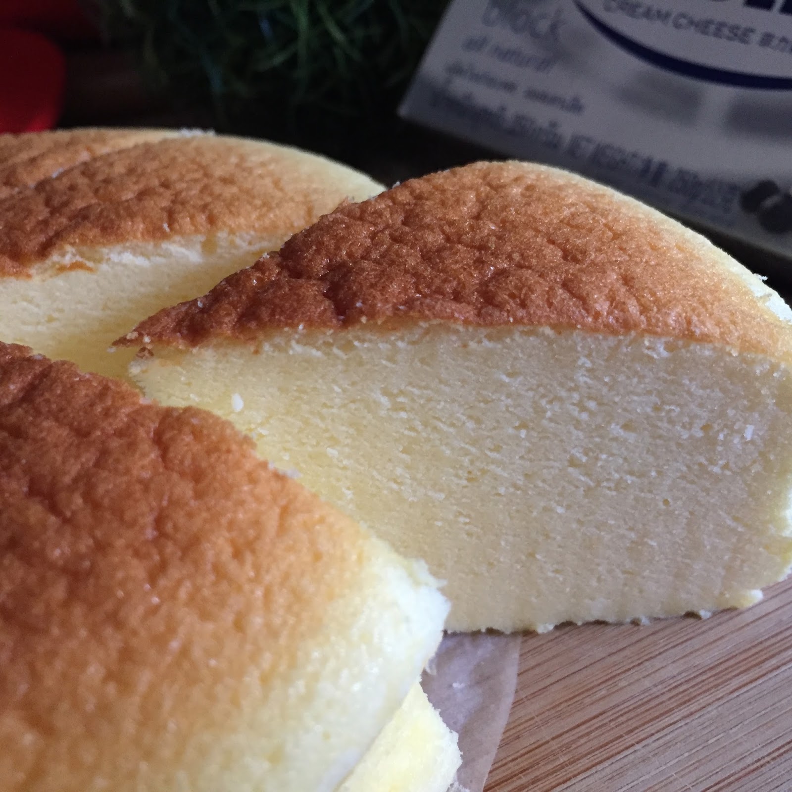 My Mind Patch Light Japanese Cheesecake (2egg recipe)