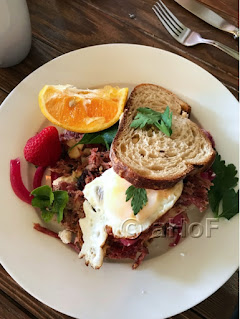 Brisket, Hash, Potato Bread, Egg, Tweets