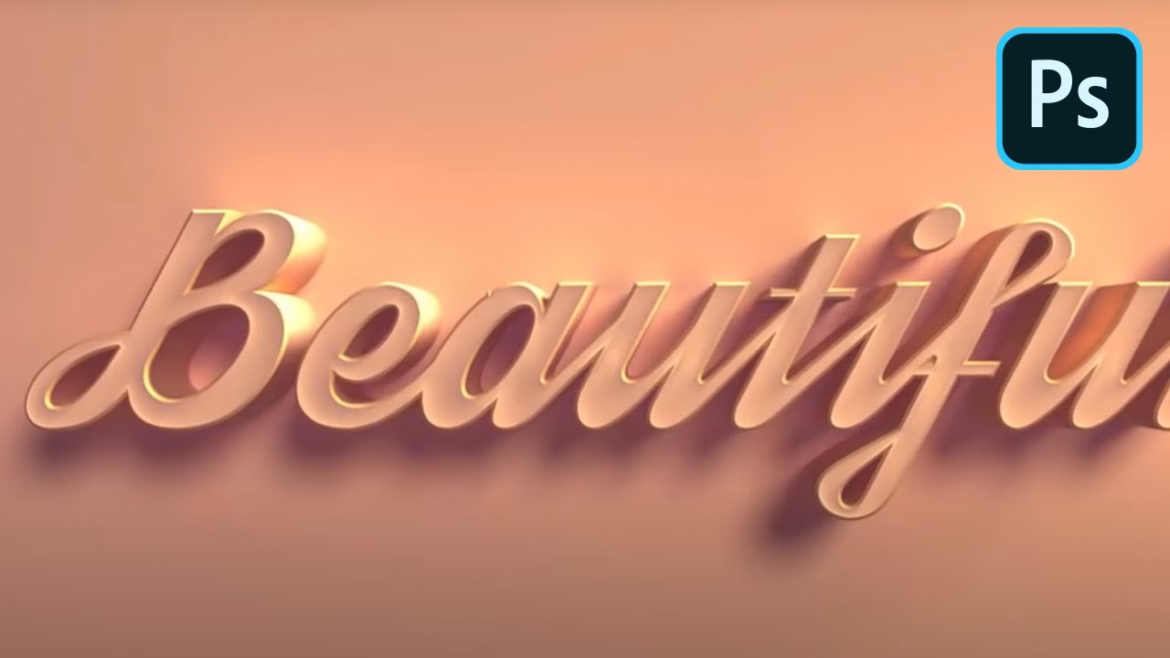 3D Letters Formal Letter