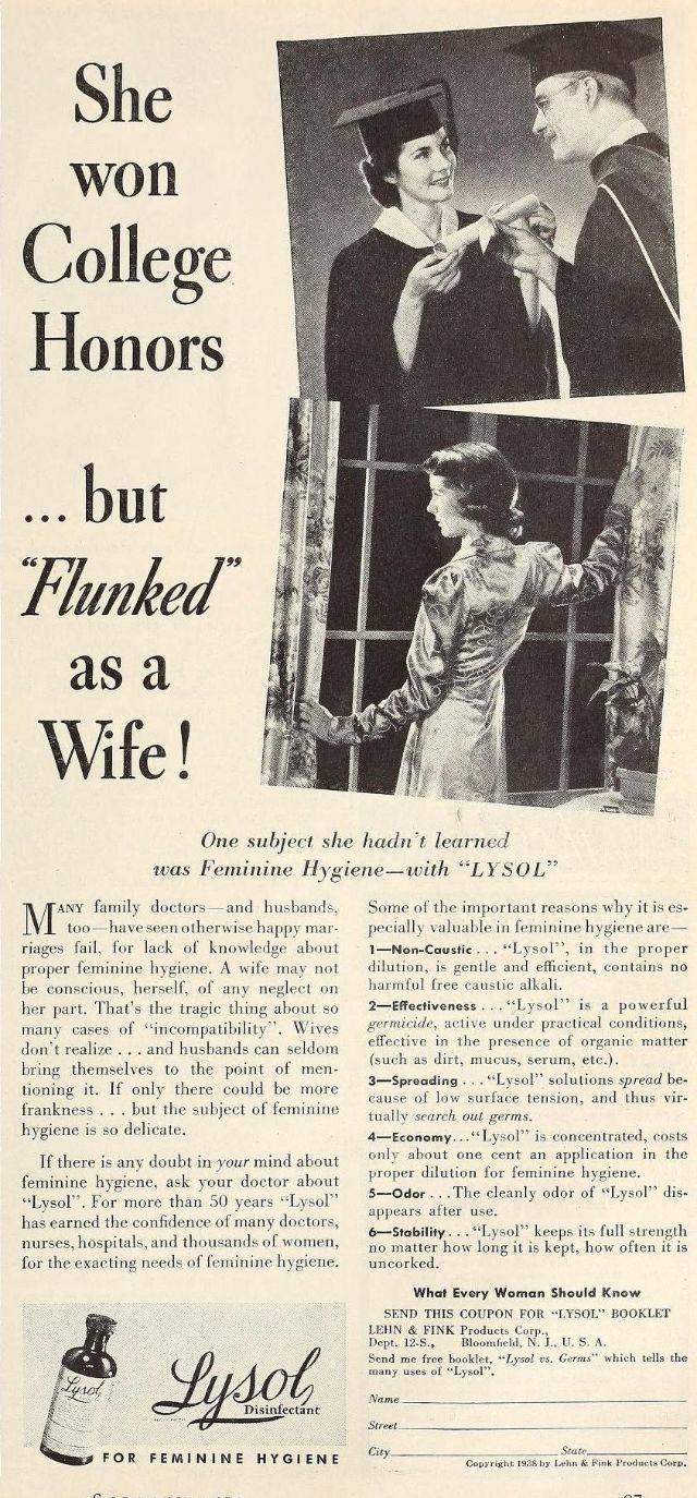 Vintage advertisements that preyed on women s need for marital security 1910 1960 - 36