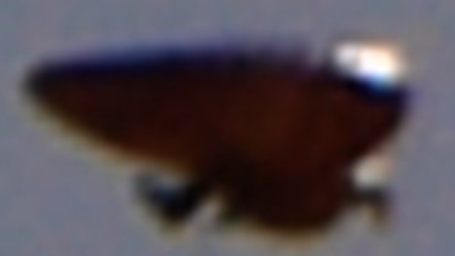 Close up of a UFO in Costa Rica.