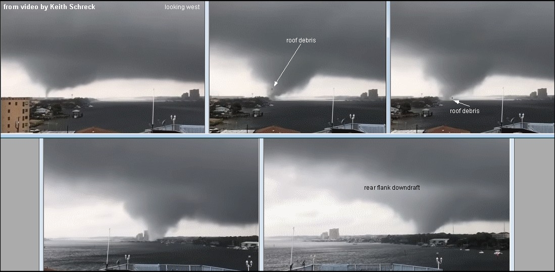 Jon Davies Severe Weather Notes Stunning Images from Ft. Walton Beach